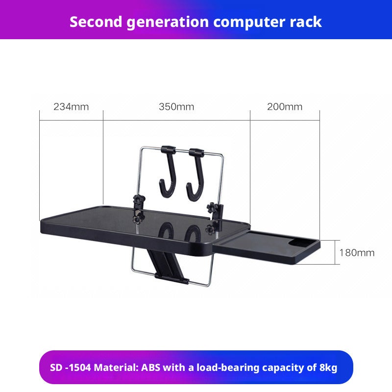 Foldable Car Backseat Computer Table - Image 3