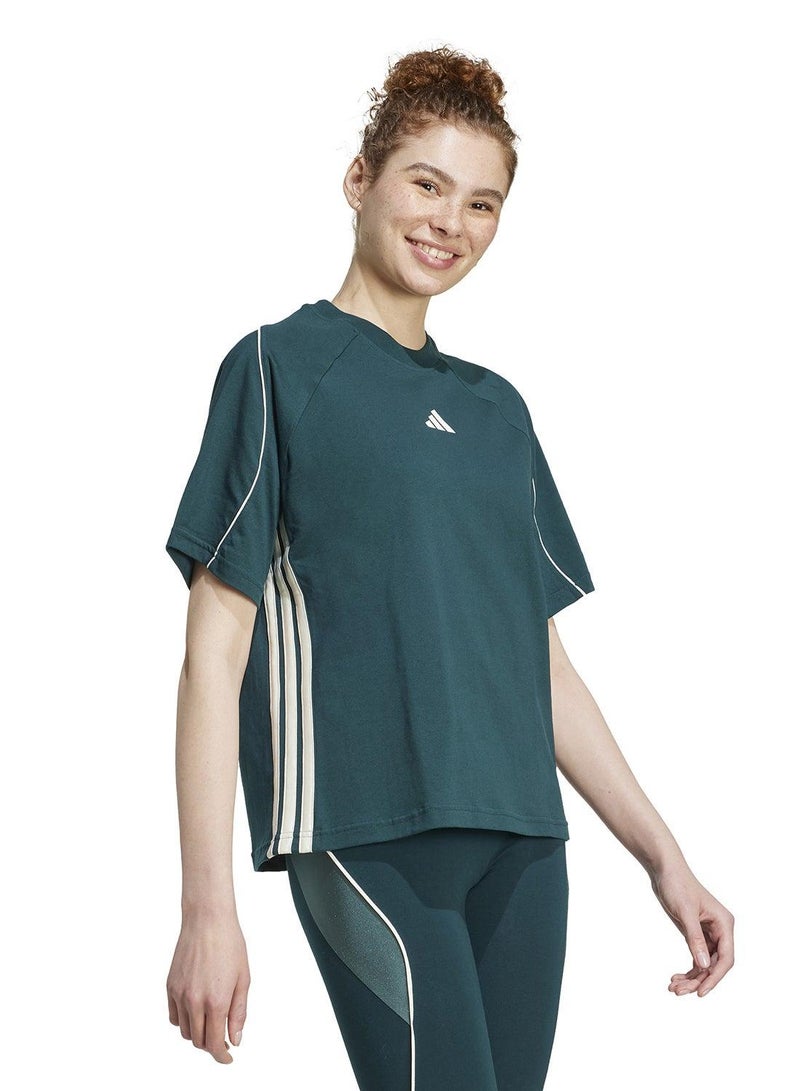 Adidas Stadium 3 Stripes T-Shirt - Image 5