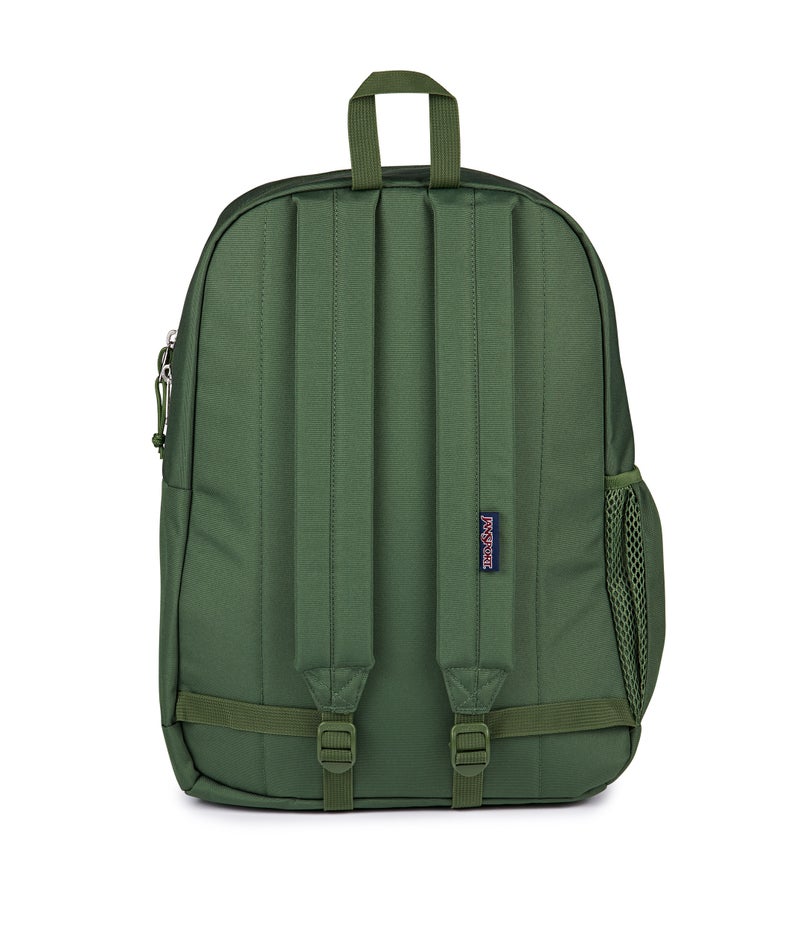 JanSport Cross Town Plus Cargo Green Backpack - Image 2