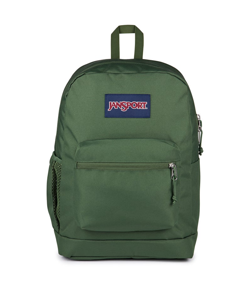 JanSport Cross Town Plus Cargo Green Backpack - Image 1