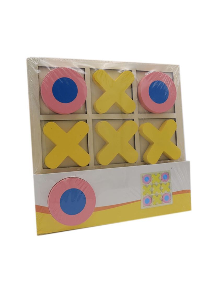 NIBEMINENT Portable Lightweight Fun Entertaining Imaginative Wooden Xo Game Set For Kids - Image 1