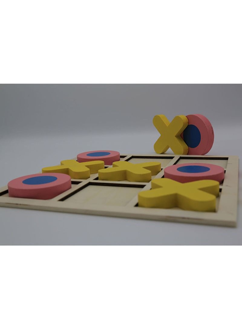 NIBEMINENT Portable Lightweight Fun Entertaining Imaginative Wooden Xo Game Set For Kids - Image 4