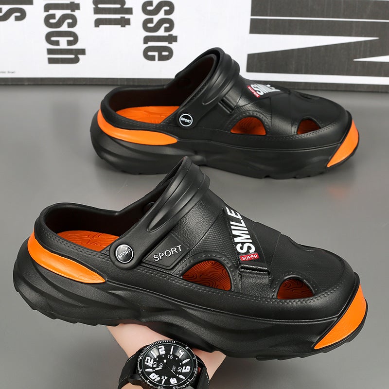 Jf628 Closed Toe Hole Sandals Independent Station 39-46 P28 - Image 2