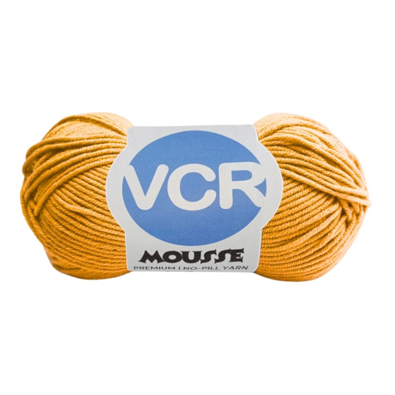 VCR 4ply Ladoo Yellow Yarn, 100 Grams Hank, 190 Meters Length, Acrylic Ball for Crochet and Knitting, Soft Crosia Threads, Pack of 1 Yarn, Suitable for DIY Crafts - Image 5