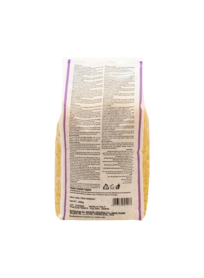 بلاك شمع حبيبات مزيل للشعر إيطالي لون اصفر-1000جرام - Image 3