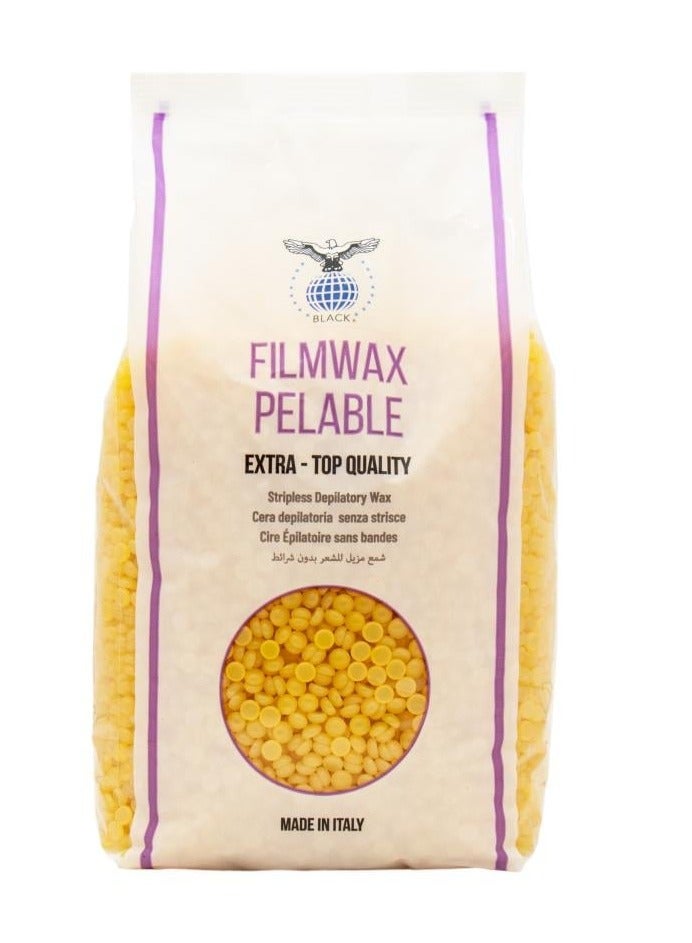 بلاك شمع حبيبات مزيل للشعر إيطالي لون اصفر-1000جرام - Image 1
