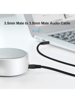 تايمي كيبل AUX صوت 3.5مم الي 3.5مم بطول 5 متر اسود  - Image 4