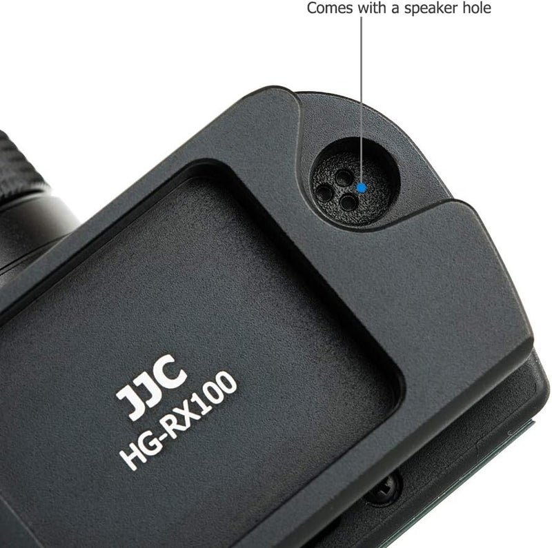 جي جي سي مقبض يدوي معدني صلب من مع حامل آمن لكاميرات Sony RX100 VI VA V IV III II RX100VI RX100VA RX100V RX100IV RX100III RX100II RX100 RX100M6 RX100M5A RX100M5 RX100M4 RX100M3 RX100M2 الرقمية - Image 5