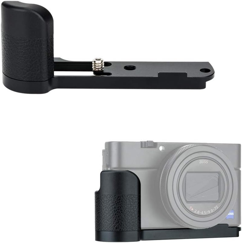جي جي سي مقبض يدوي معدني صلب من مع حامل آمن لكاميرات Sony RX100 VI VA V IV III II RX100VI RX100VA RX100V RX100IV RX100III RX100II RX100 RX100M6 RX100M5A RX100M5 RX100M4 RX100M3 RX100M2 الرقمية - Image 1