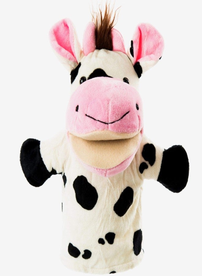 BETTERLINE Animal Hand Puppets Set for Kids & Adults - 12.5" Premium Quality Soft Plush Toys with Movable Mouths - Perfect for Storytelling, Teaching, Preschool, Role-Play - Durable, Vibrant, Educational Puppets - Image 5