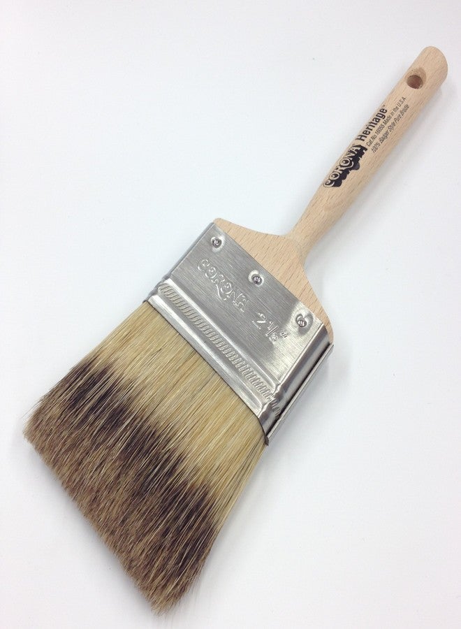 Corona 2.5" Heritage Professional Badger-Style Bristle Paint Brush - Image 2