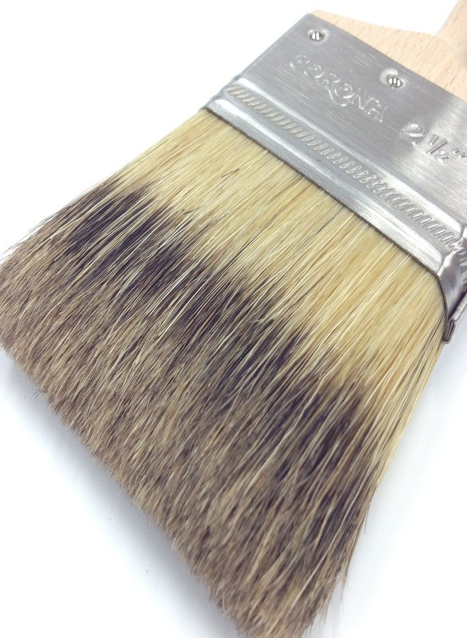 Corona 2.5" Heritage Professional Badger-Style Bristle Paint Brush - Image 3