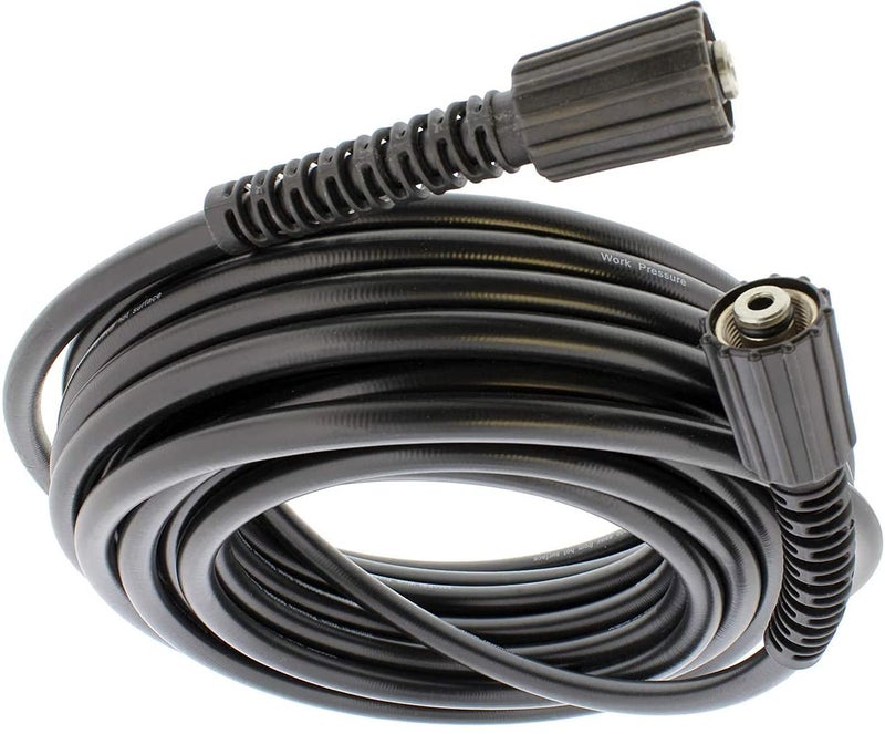 MLD PW 07 آلة غسيل الضغط العالي خرطوم أنبوب طاقة نفاثة رش ملحقات غسالة السيارات خرطوم مرن للاستخدام 8 متر طويل ملحقات غسالة المياه (8 متر، متعدد الألوان) - Image 1