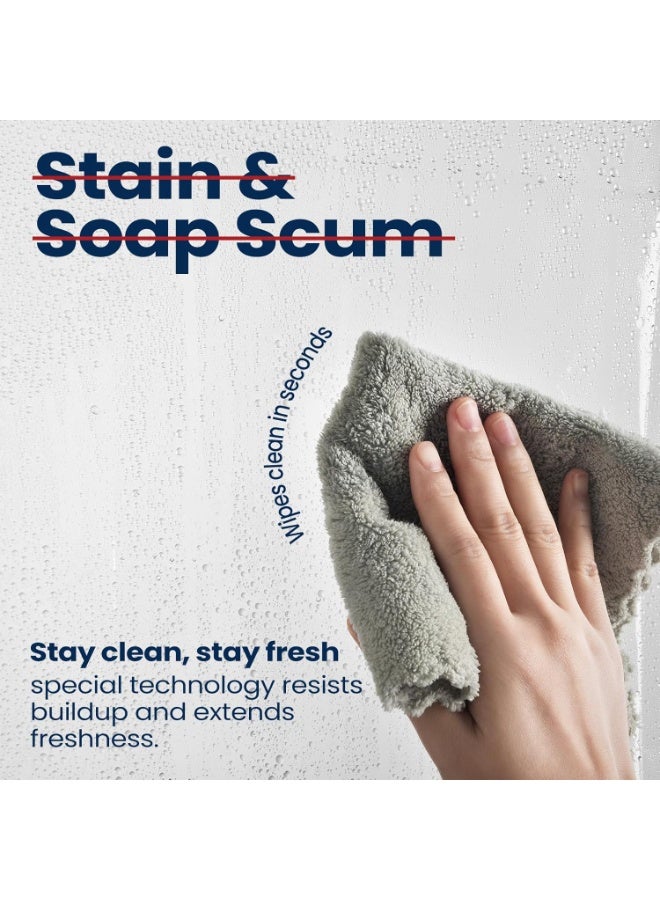 downluxe Clear Shower Curtain Liner, PEVA Lightweight Plastic Shower Liner with 3 Magnets, 72" x 72" Waterproof Bathroom Curtain - Image 5