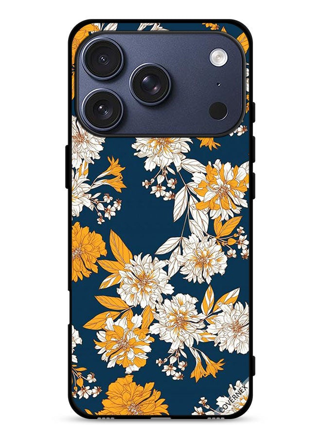 Covernex Apple iPhone 17 Pro Protective Case Cover Flowers & Leaves Wallpaper - Image 1