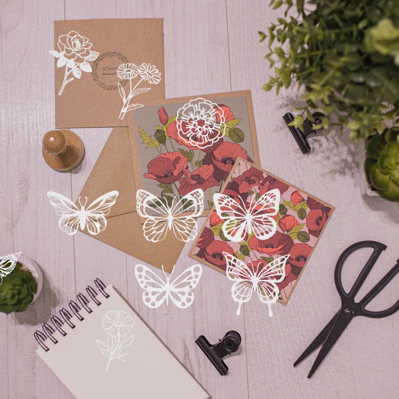 2 Bags of Scrapbook Embellishments Diy Paper Scrapbook Background Paper Diary Diy Material - Image 2
