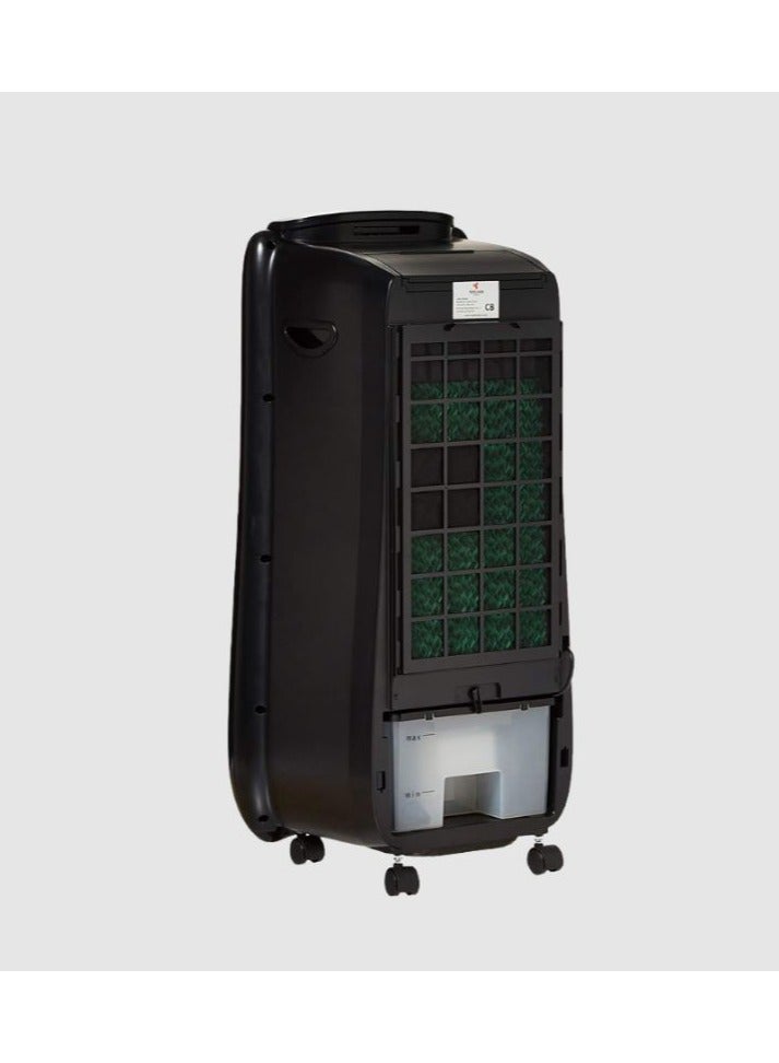 ميباشي ME-ACO114 Air Cooler 4.5L – Black – Remote Control, Honeycomb Filter, Water Curtain Cooling, Super Air Flow for Home Use  - Image 2