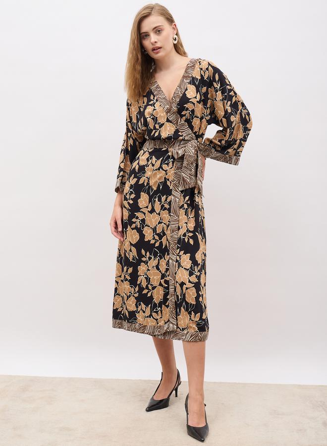 Styli Floral Print Dress - Image 2