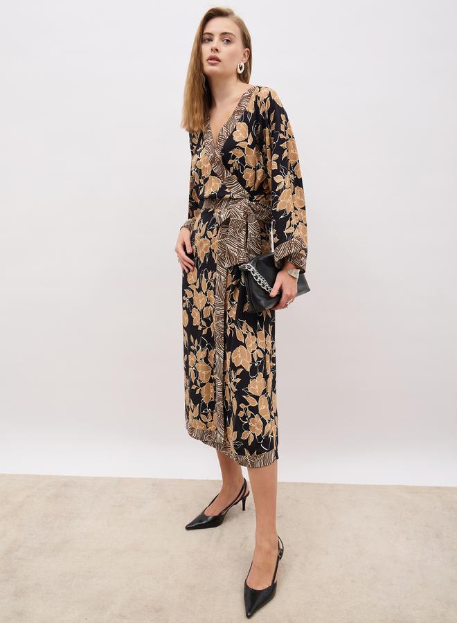 Styli Floral Print Dress - Image 1