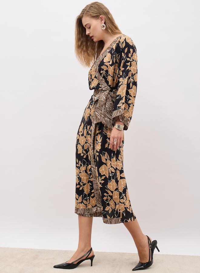 Styli Floral Print Dress - Image 3