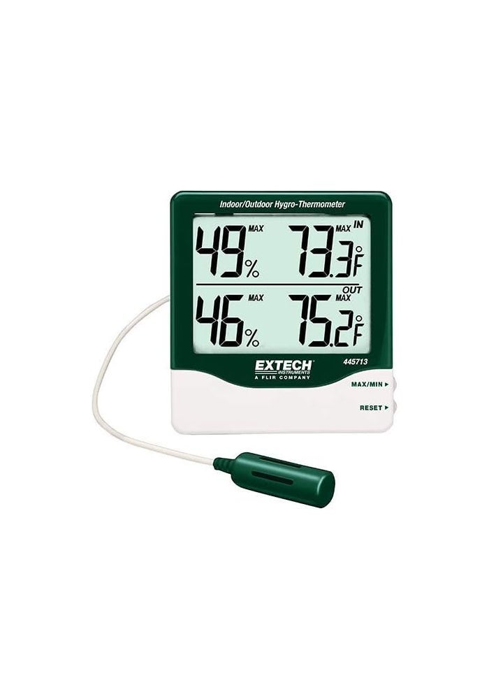 Extech Big Digit Indoor/Outdoor Hygro-Thermometer