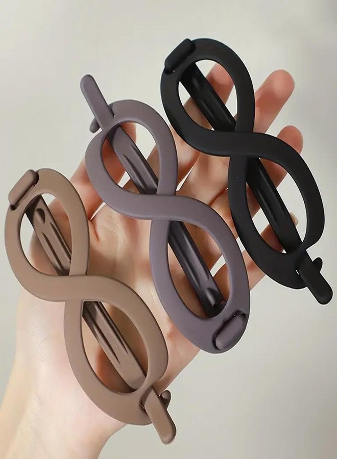 Melodio 6Pcs Hair Clips for Women Hair Claw Clips French for Girls Vintage Matte Hair Barrette Clip for Thick Thin Long Short Hair Stylish Hair Accessories for Women Girls - Image 5