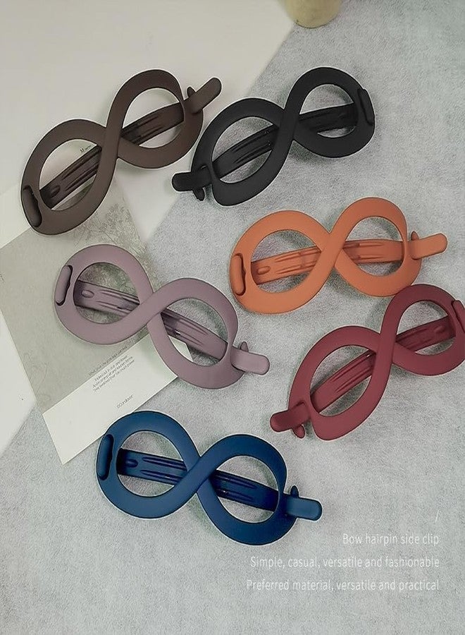 Melodio 6Pcs Hair Clips for Women Hair Claw Clips French for Girls Vintage Matte Hair Barrette Clip for Thick Thin Long Short Hair Stylish Hair Accessories for Women Girls - Image 4