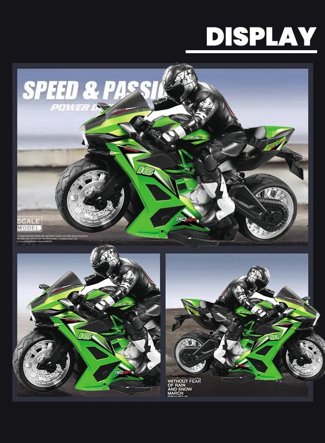 2.4G motorcycle, off-road vehicle, stunt climbing remote control car, drift 4WD remote control car, children's model toy car - Image 5