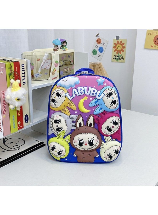Cute Cartoon Rabbu Boys And Girls Backpack Kindergarten Schoolbag Outdoor Hard Shell Small Bag-Color:Section 14  - Image 4