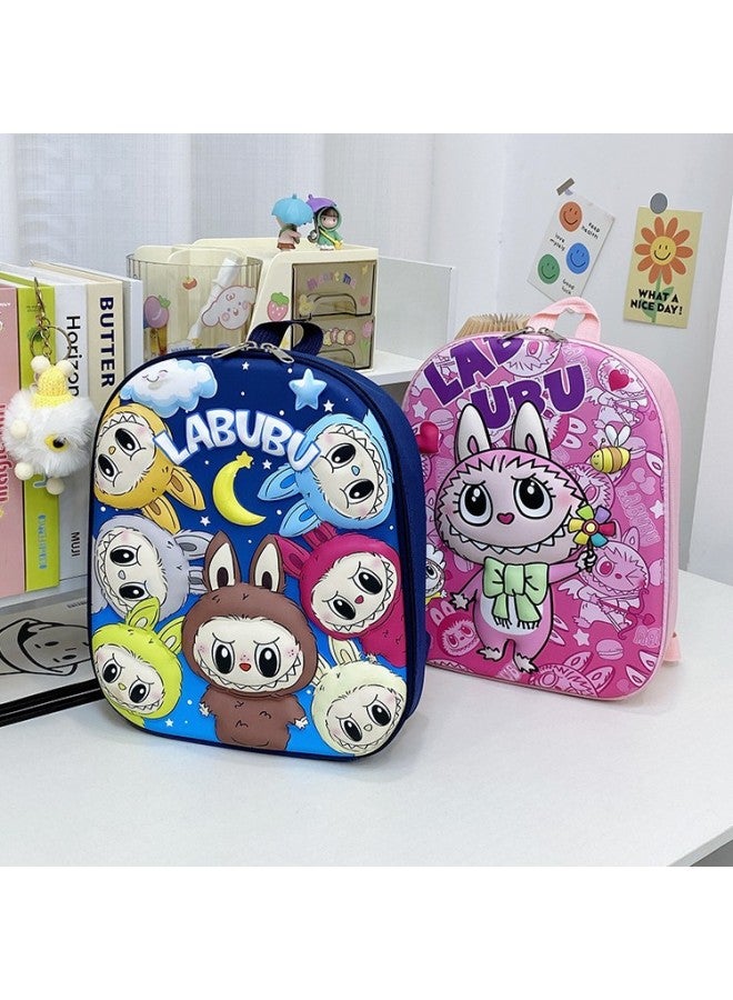Cute Cartoon Rabbu Boys And Girls Backpack Kindergarten Schoolbag Outdoor Hard Shell Small Bag-Color:Section 14  - Image 5