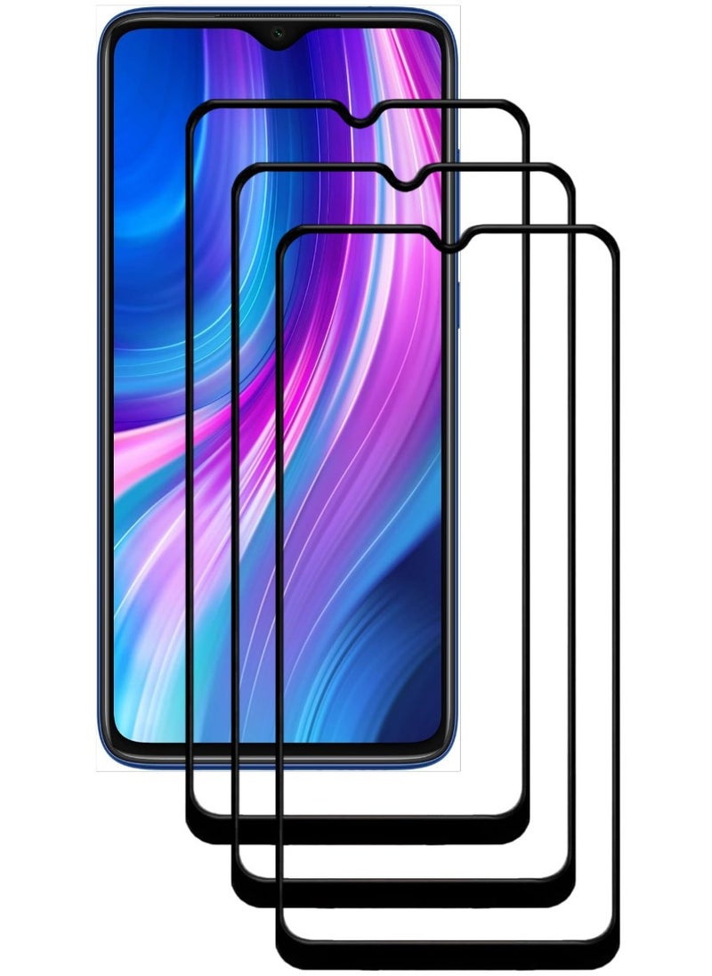 ACLIX 3 Pieces Antistatic ESD Dustproof Premium Quality High Definition Tempered Glass Screen Protector Designed For Xiaomi RedmiNote 8 Pro - Image 1