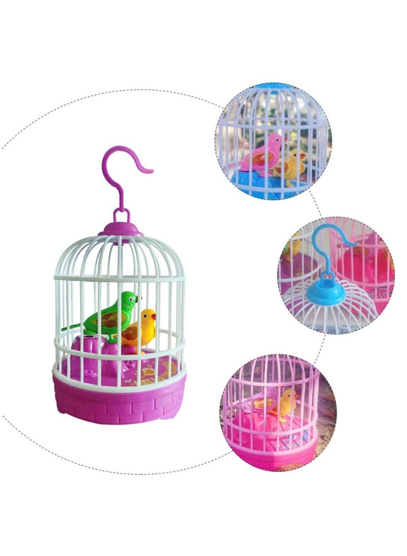 DubaiGallery Singing Chirping Bird in Cage, Realistic Sounds Movements, Sound Activated LibertySinging and Chirping Bird Toy in Cage - Realistic Sounds and Movements - Sound Activated - Image 2