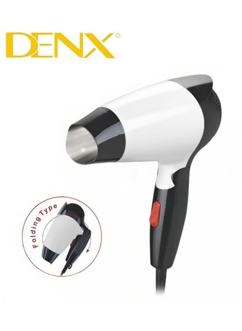 Denx A Folding Hair Dryer With A Loaded And Lightweight Design To Soften And Dry Hair - Image 2