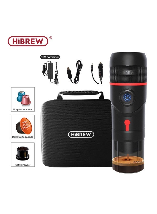 3 IN 1 PORTABLE COFFEE MACHINE FOR CAR & HOME,DC12V EXPRESSO COFFEE MAKER FIT NEXPRESSO DOLCE POD CAPSULE COFFEE POWDER H4