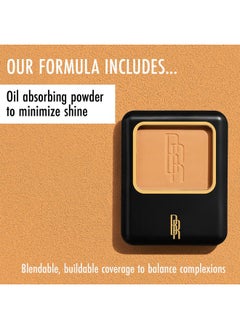 Black Radiance Black Radiance Natural Matte Foundation Powder, Minimizes Shine, Golden Almond  - Image 2