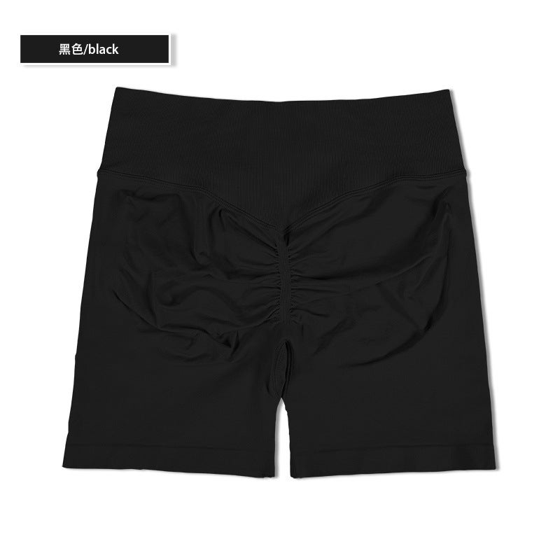 Generic DFYNE Seamless Sports Shorts Yoga Fitness Set Black 