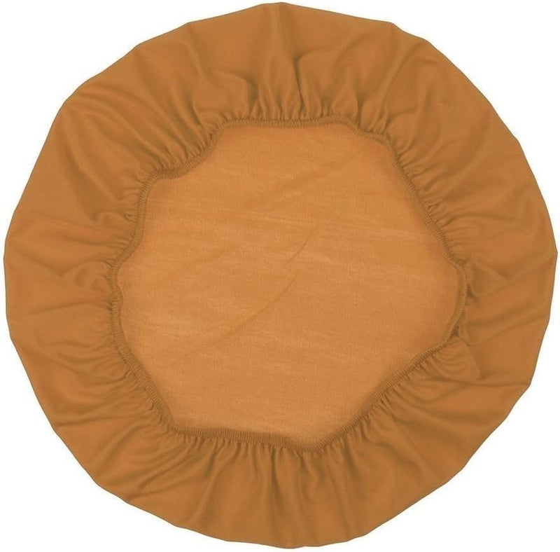 Stretch Spandex Chair Cover For Dining Wedding Banquet Gold 50x50 Cm - Image 1