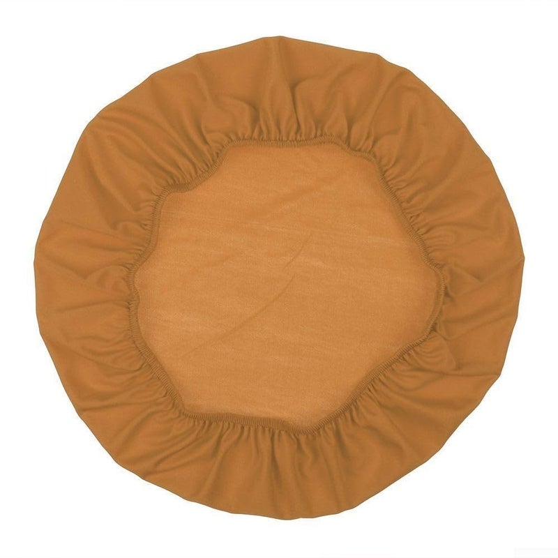 Stretch Spandex Chair Cover For Dining Wedding Banquet Gold 50x50 Cm - Image 2