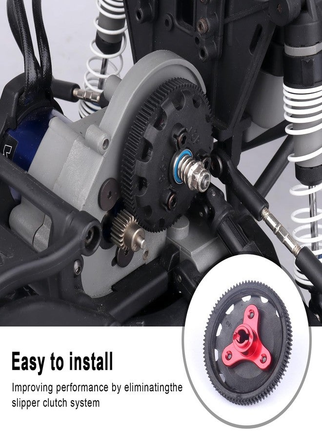 FriHobby RC Slipper Clutch Eliminator for Traxxas 1/10 Slash 2WD Stampede Bandit Rustler VXL XL5 Transmissions Gearbox Case Upgrades (Red) - Image 5