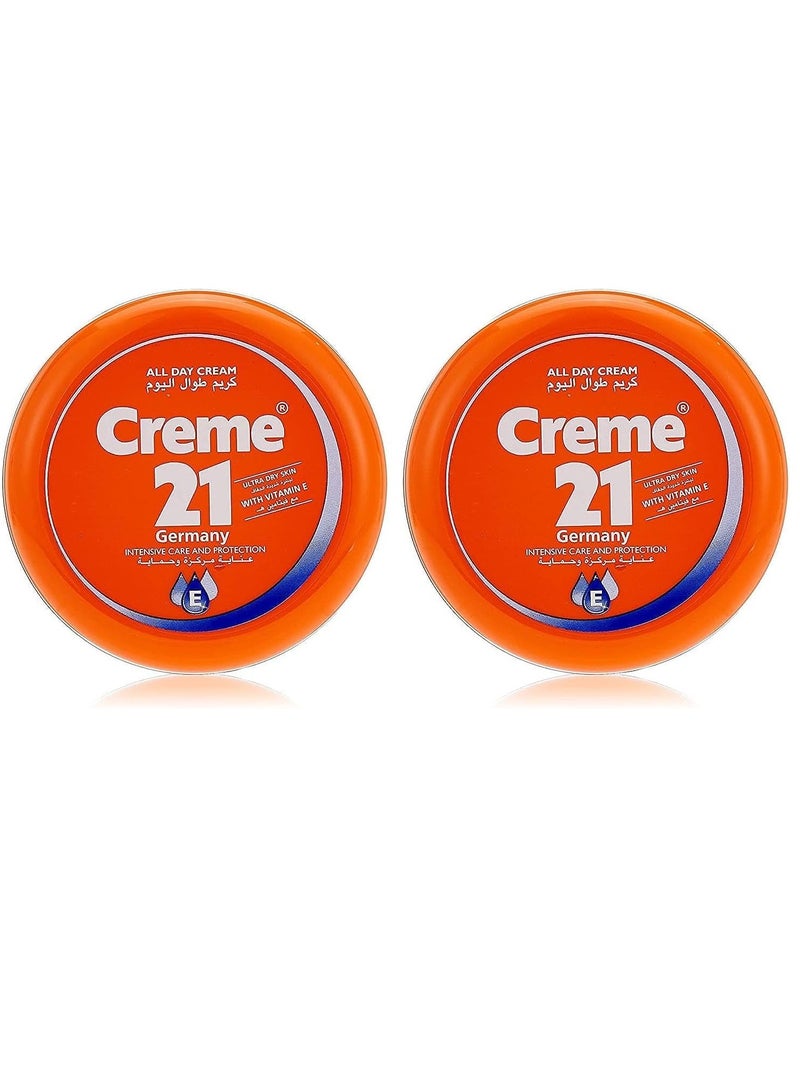 Creme 21 All Day Cream, 2 X 150 ml
