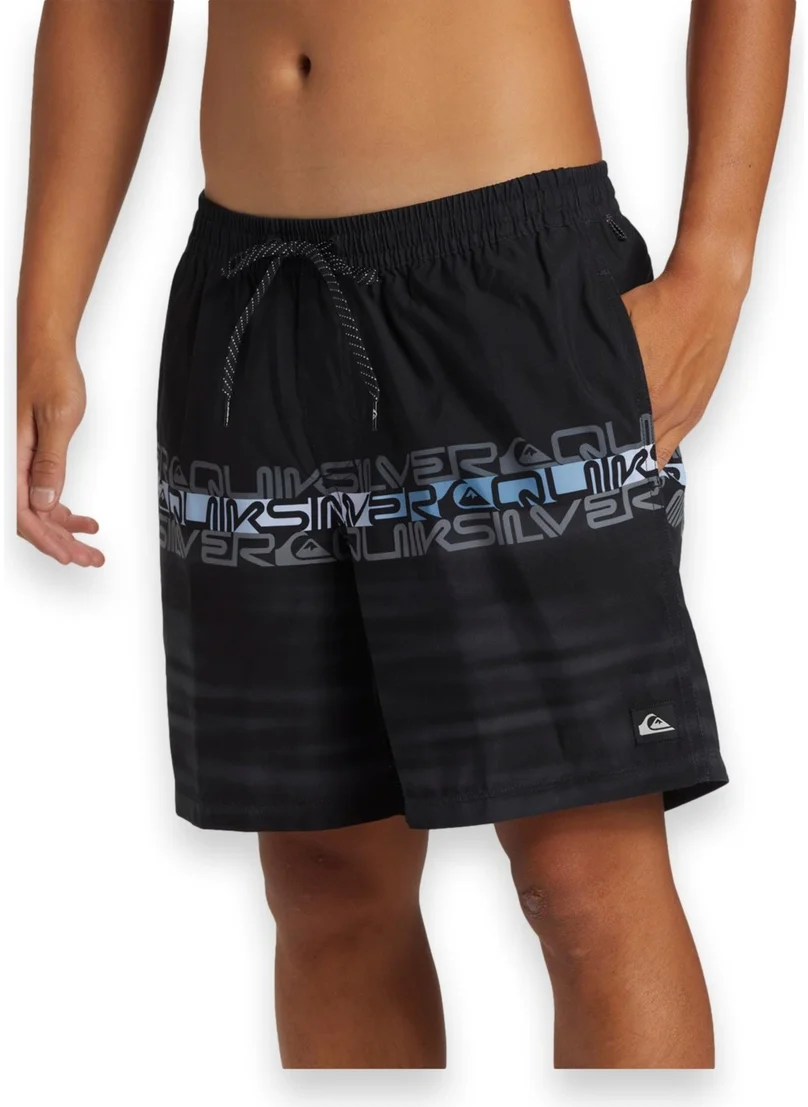 QUIKSILVER AQYJV03150 Everyday Wordblock Volley 17 Men's Shorts