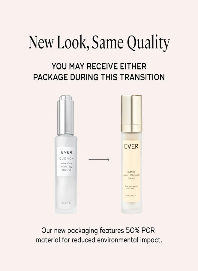 EVER سيروم EVER المرطب - حمض الهيالورونيك للوجه، ببتيدات، عناية مرطبة للبشرة للنساء، مضاد للشيخوخة، مرطب، يقلل من الخطوط الدقيقة والتجاعيد، 1 أونصة سائلة - Image 2