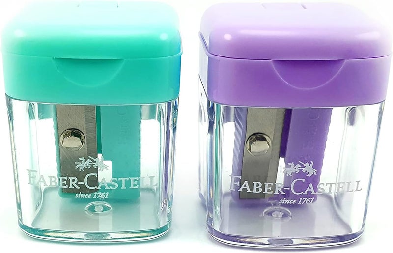 Faber-Castell مبراة صغيرة عبوة نفطة من قطعتين - Image 4