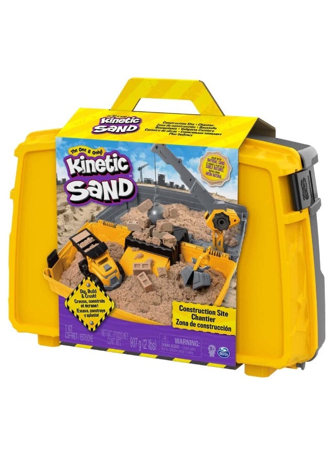 Kinetic Sand صندوق الرمل القابل للطي لموقع البناء من رمل كينيتك - Image 2