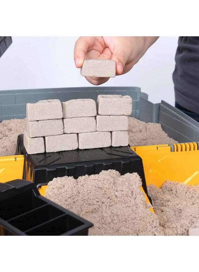 Kinetic Sand صندوق الرمل القابل للطي لموقع البناء من رمل كينيتك - Image 3
