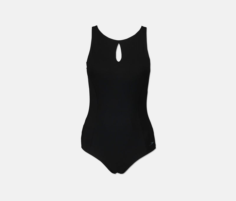 speedo Women Vivashine Swimsuit, Black  - Image 1