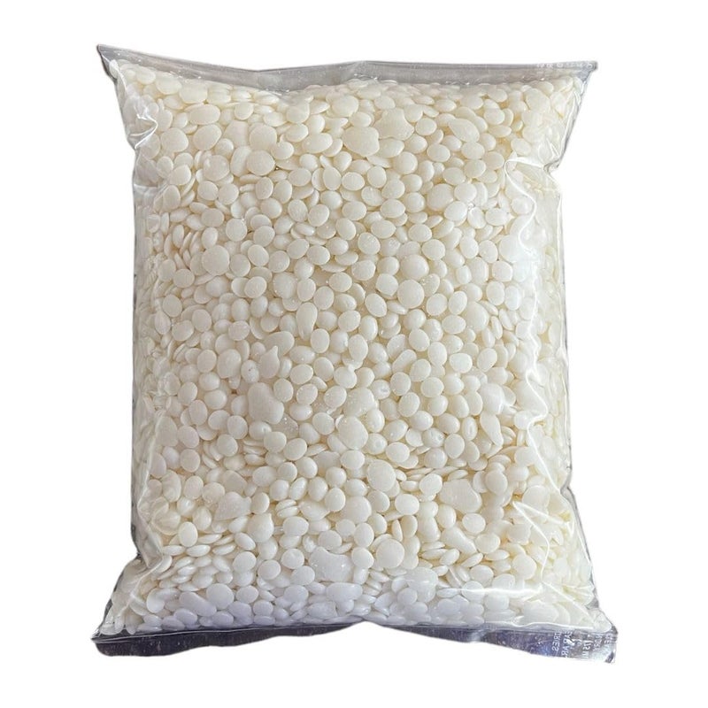 KROKIO KROKIO Soy Wax Beads for Candle Making 1kg Microwavable Soy Wax Pellets Premium Soy Candle Wax 100 Pure and Natural