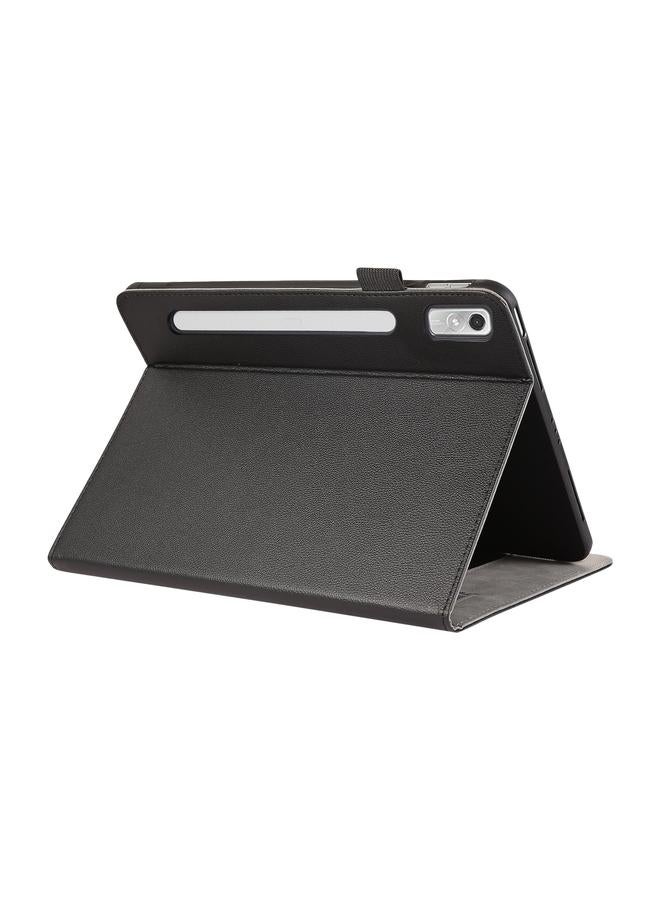 S-TOP Case For Lenovo Pad Pro 11.2 2022 Litchi Texture Leather Sucker Tablet Case - Image 4