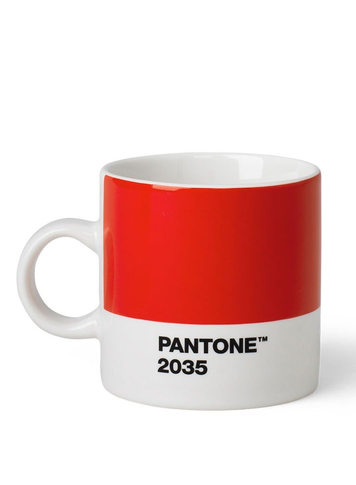 Start Your Day Espresso Cup – Red
