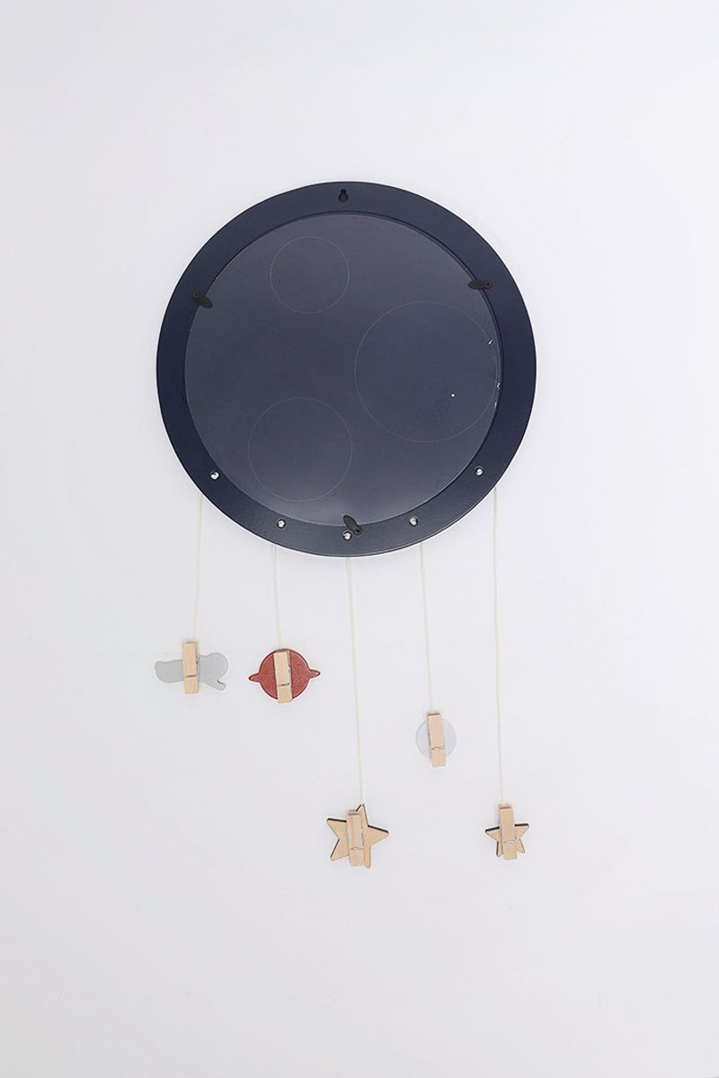 Tchibo حامل صور حائط على شكل قمر، أزرق داكن - Image 2